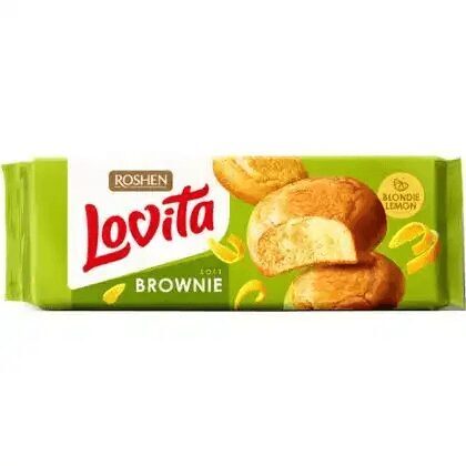 Biscuiti cu crema Roshen Lovita Blondie Lemon 152g