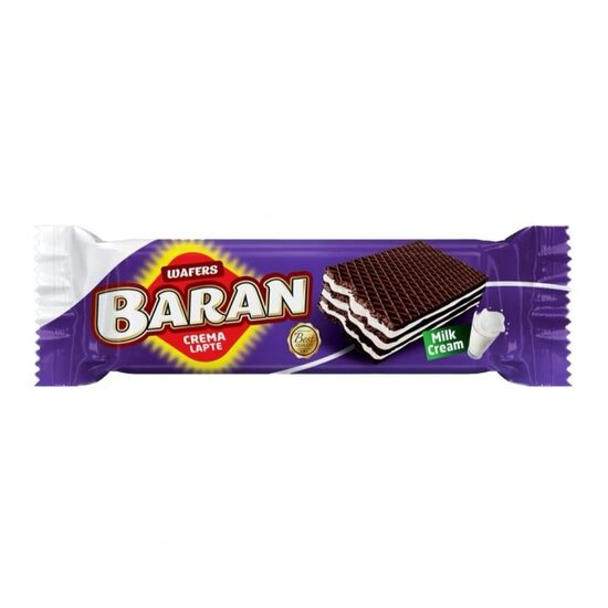 Napolitane Baran Crema Lapte 75g