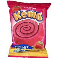 Prajitura Kemo Roll cu crema de capsuni, 45g