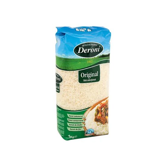 Orez cu bob selectionat Deroni Original 1kg