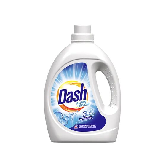 Detergent de rufe lichid Dash Alpen Frische, 2.2 l, 40 spalari