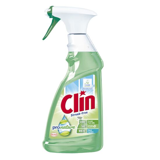 Solutie pentru curatarea geamurilor, Clin Pro Nature 500ml