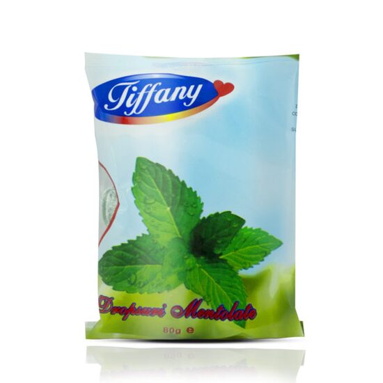 Dropsuri cu aroma de menta, Tiffany, 80g