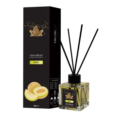 Odorizant de camera cu betisoare, Mozaic, aroma de pepene galben, 100 ml