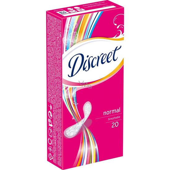 Absorbante Discreet Normal plus, 20 buc