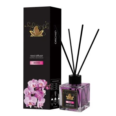 Odorizant de camera cu betisoare, Mozaic, aroma de orhidee, 100 ml