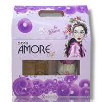 AMORE Set Caseta Cadou Dama Deo Spray 150 ml + Apa de Toaleta 100 ml