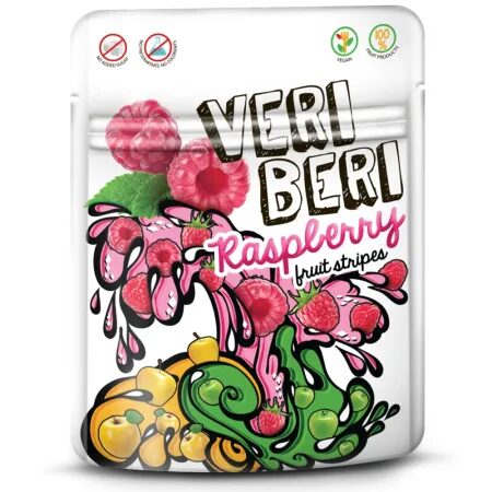 Jeleuri din fructe Veri Beri – Aromă naturală de zmeură, 50 g