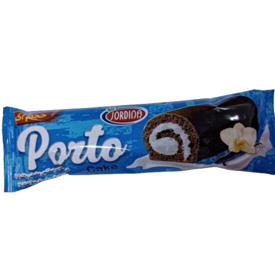 Rulada cu cacao si crema de vanilie Jordina Porto, 35g