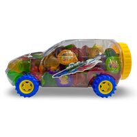 Jeleuri la bol – 13g x 100 bucăți, recipient în formă de mașină