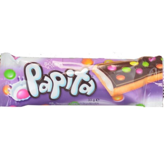 Biscuiti cu crema de lapte si ciocolata Papita 33g