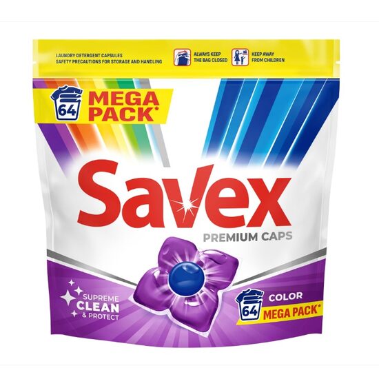 Detergent Rufe Savex Capsule Color 64 capsule