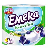 Hartie Igienica Emeka Mount Fresh, 4 Role