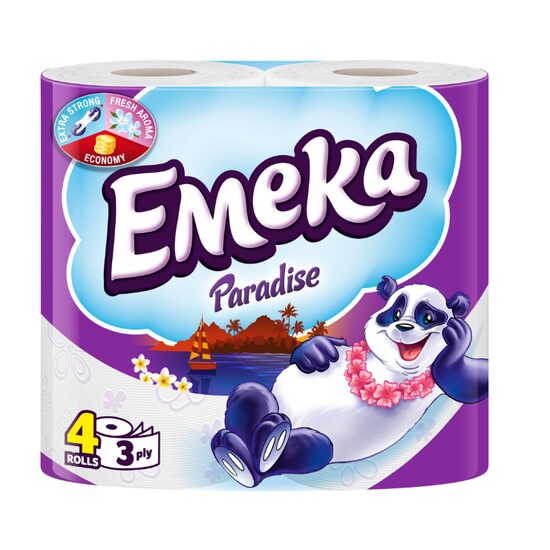 Hartie Igienica Emeka Paradise 4 Role