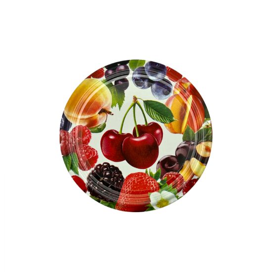 Capac borcan, 82mm, model fructe