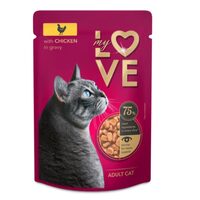 Hrana Umeda Pisici Adulte Pui In Sos Plic My Love 85g