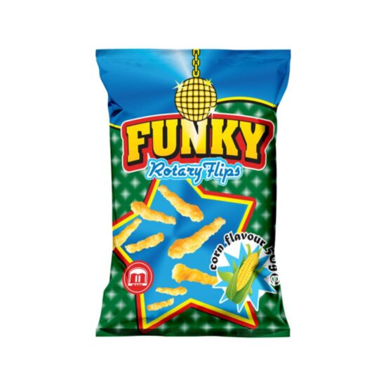 Chipsuri Funky Mega cu porumb, 50g