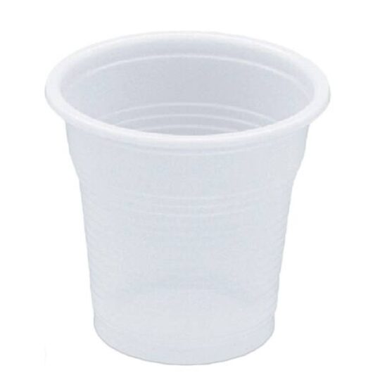 Pahare plastic 80 ml, 40 bucati