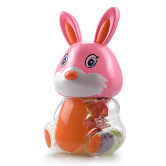 Jeleuri la bol – 13g x 95 bucăți, recipient în formă de iepuraș