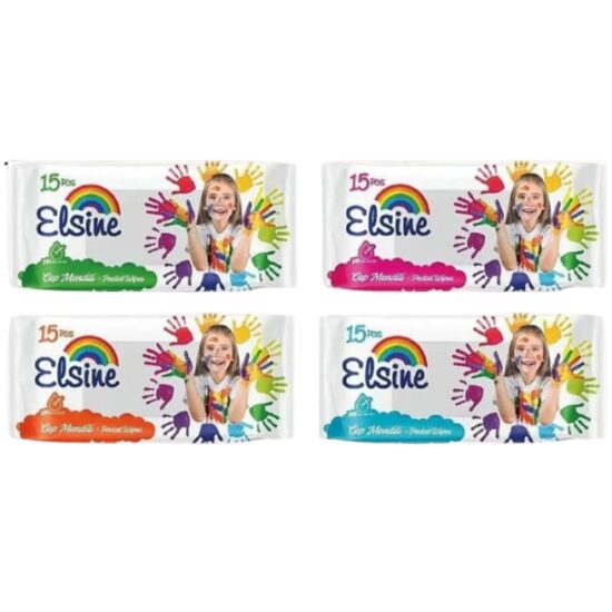 Șervețele umede de buzunar Elsine – 15 buc