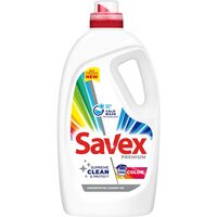 Detergent lichid pentru rufe Savex Premium Color, 100 spalari, 4.5 l