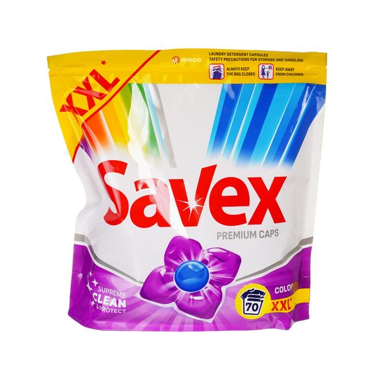 Detergent Capsule Savex Color, 70 Capsule