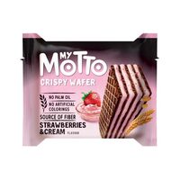 Napolitana cu crema de capsuni My Motto, 30g