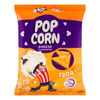 Popcorn cu cașcaval Boomza, 120g
