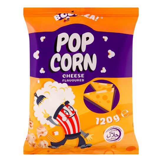 Popcorn cu cașcaval Boomza, 120g