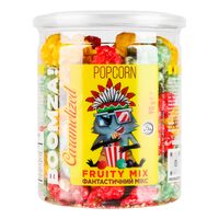 Popcorn caramelizat cu aroma de fructe Boomza, 90g
