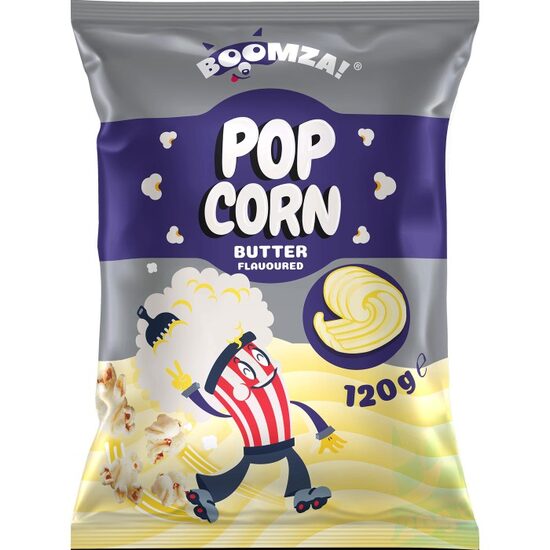 Popcorn cu unt Boomza!, 120g
