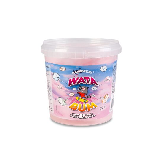 Vată de zahăr „Bum” cu aromă caramel Boomza!, 35 g