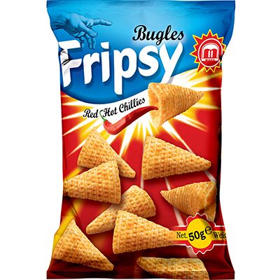 Chips Fripsy cu chili, 50g