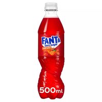 Bautura carbogazoasa Fanta Zero Sugar Exotic 500ml, SGR