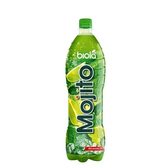 Bautura carbogazoasa cu aroma de Mojito Biola, 500 ml, SGR
