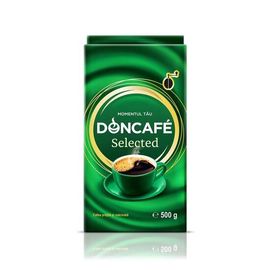 Cafea macinata si prajita Doncafe Selected, 500 g