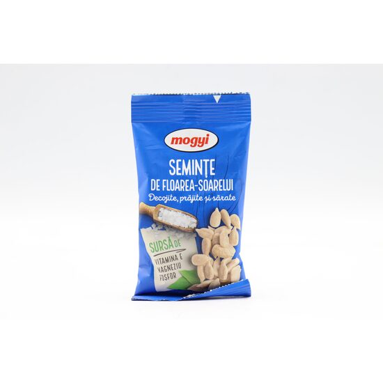 Seminte de floarea soarelui decojite si prajite cu sare Mogyi, 50g