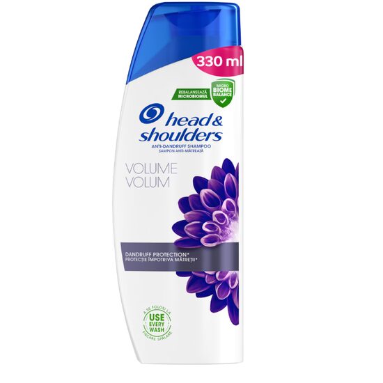 Sampon anti-matreata Head & Shoulders Volume Boost pentru volum, 330 ml
