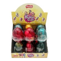 Ou cu surprize Transparent Fashion Girl 6g, Set 12 bucati