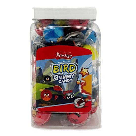 Jeleuri cu aromă de fructe Birds Gummy Prestige, 8g, 50 bucati