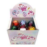 Ou cu surprize Transparent Sweety Pony 6g, Set 12 bucati