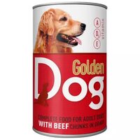 Conserva hrana umeda caini, DOG GOLDEN, vita, 1240 g