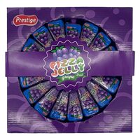 Jeleu tip pizza cu fructe Prestige aroma struguri 35g, 50 bucati