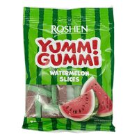 Roshen Yummi Gummi Jeleuri Felii Pepene Verde 70g 22 buc