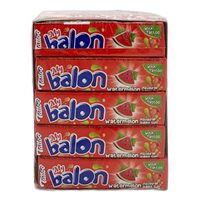 Gumă de mestecat Mybalon Tattoo aromă pepene 18g, 20 bucăți cutie