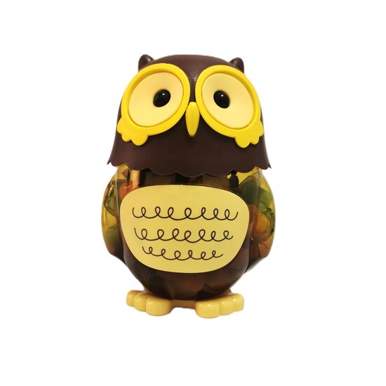 Mini budinca cu jele Bufnita, 13g, set de 100 bucati