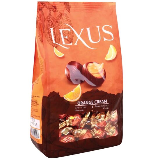 Lexus, praline de ciocolata cu crema de portocale, 1000g
