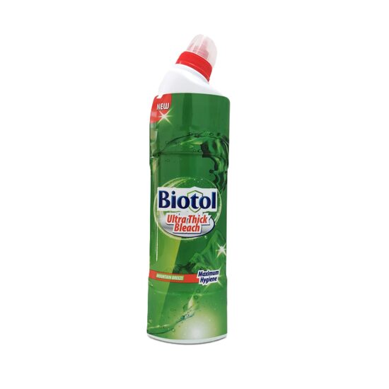 Gel dezinfectamt pentru toaleta cu clor Biotol Ultra Thick Bleach Mountain Breeze