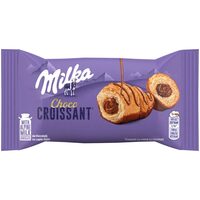 Croissant cu crema cu ciocolata Milka, 50 g