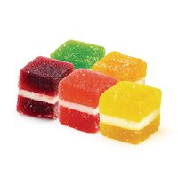Jeleuri Rubik 2 kg – Mix de Fructe, Textură Moale, Colorate, Pentru Petreceri și Deserturi